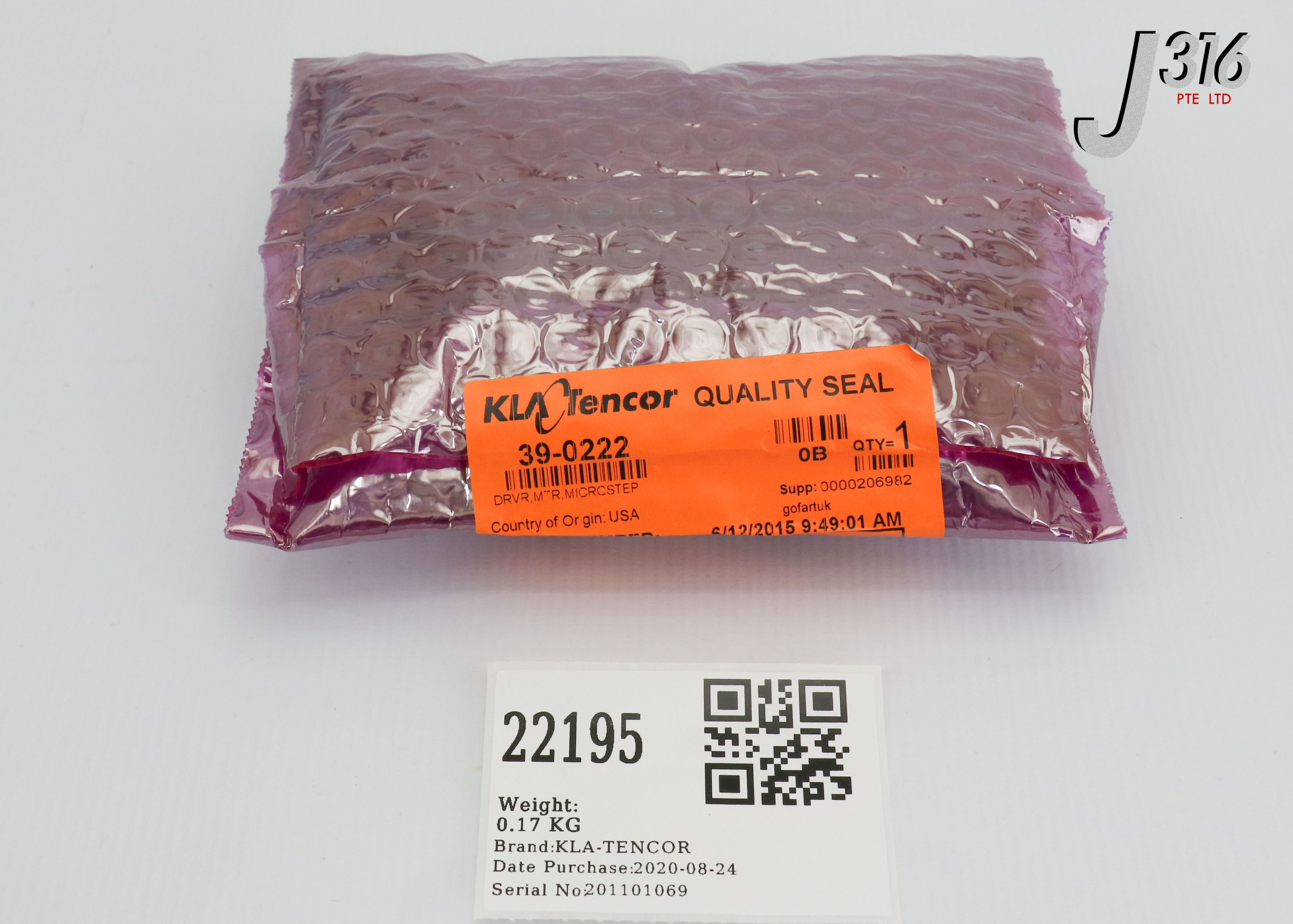 22195 KLA-TENCOR DRVR, MTR, MICROSTEP (NEW) 39-0222 | eBay